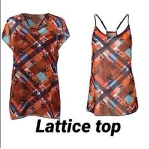 NWOT Cabi Lattice Top